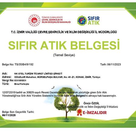 Nk Hotel İzmir Ngoại thất bức ảnh