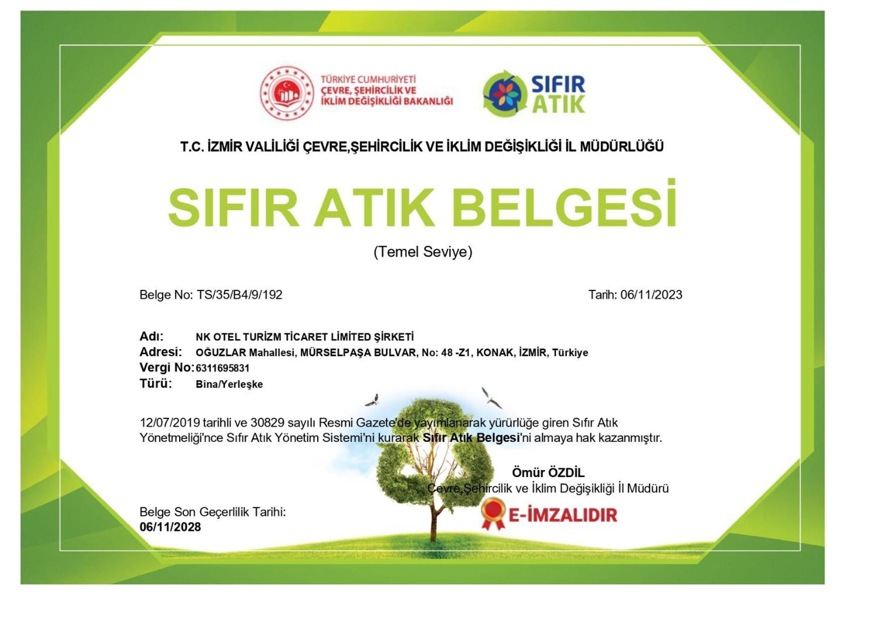 Nk Hotel İzmir Ngoại thất bức ảnh